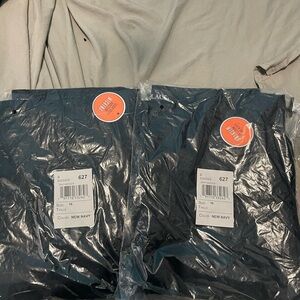 Navy Trousers Size 16